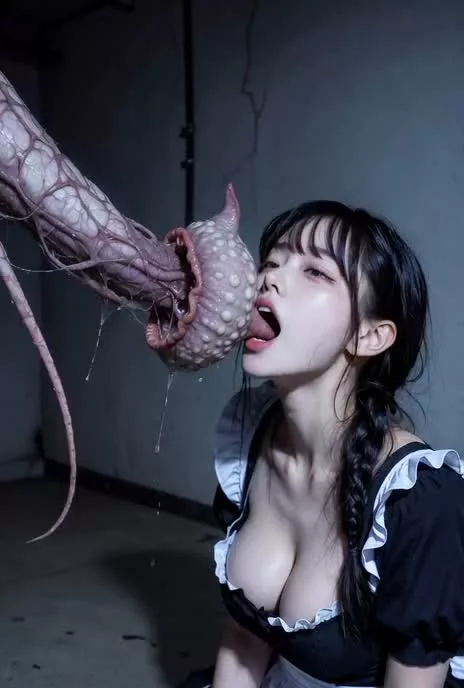 触手フェラ