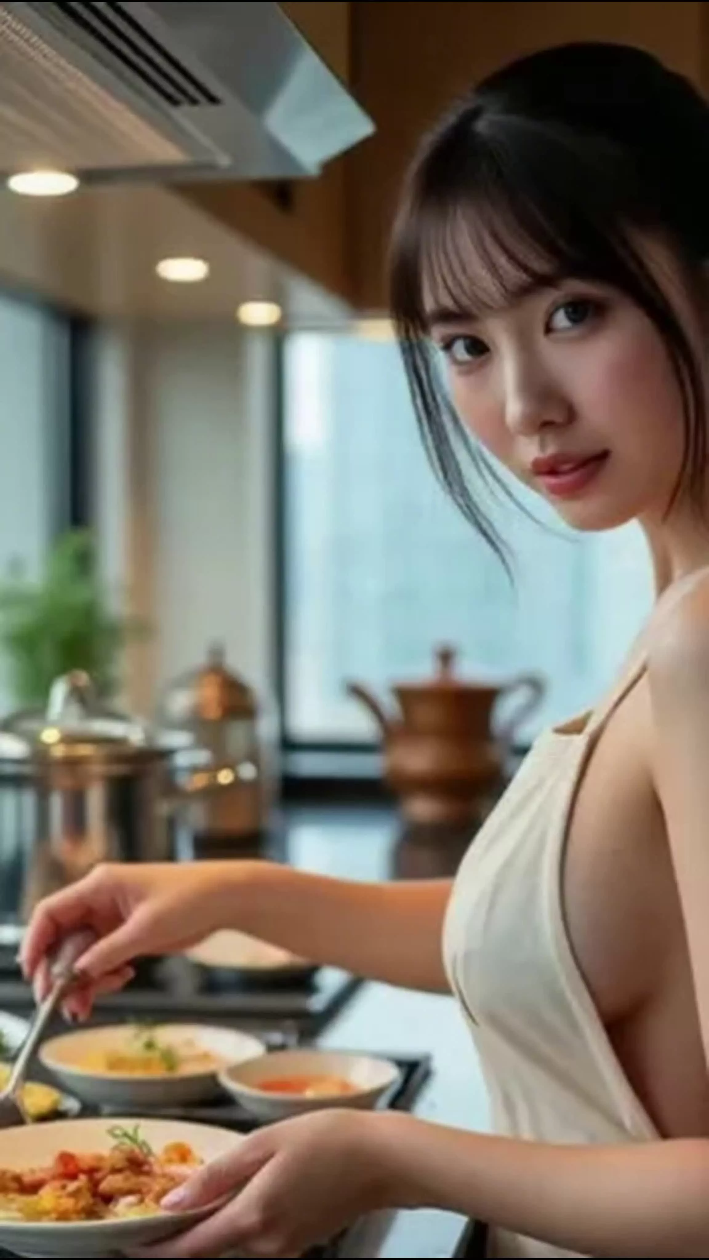 ご飯とワタシ、どっち先にする?