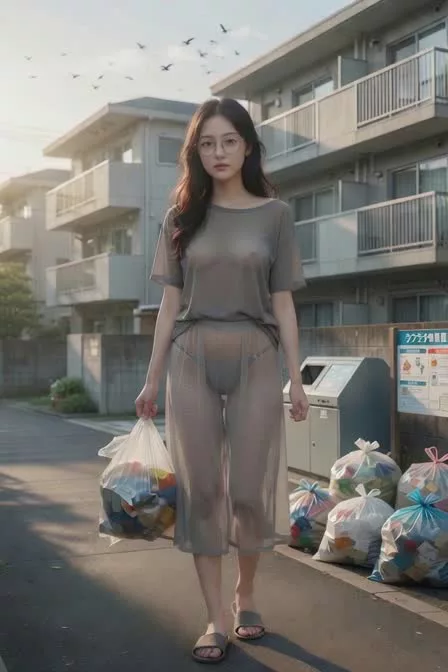 お隣の奥さん