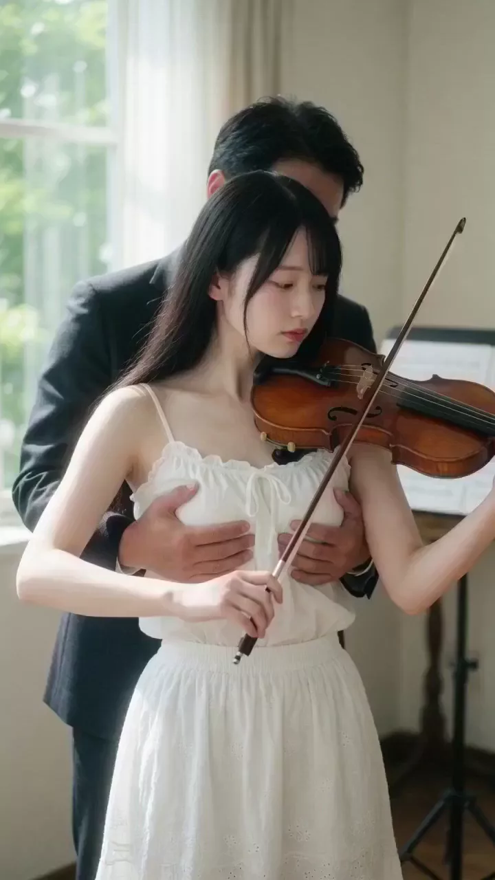 エロ講師のセクハラバイオリンレッスン