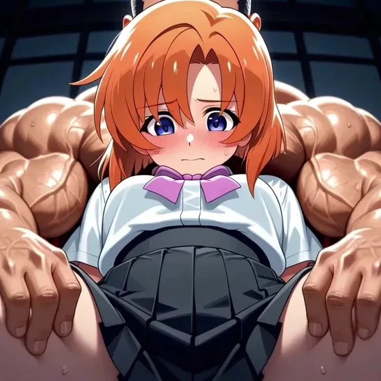 竜宮レナに似たキャラにセクハラマッサージ