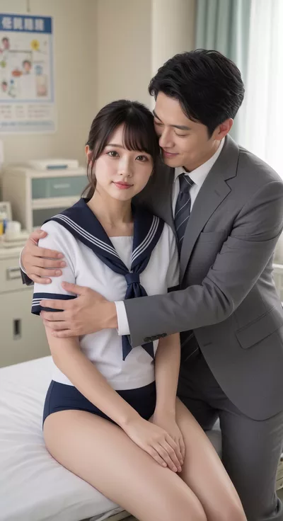 保健室で生活指導