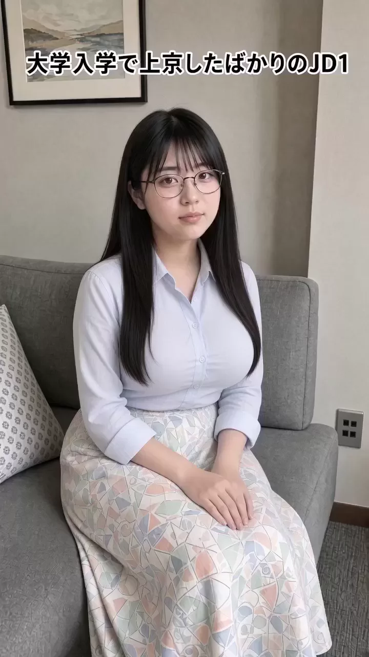 JD1の可愛い下着と綺麗な裸